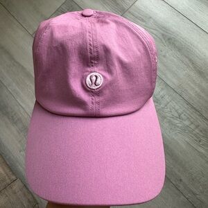 Lululemon Pink Ball Cap O/S EUC